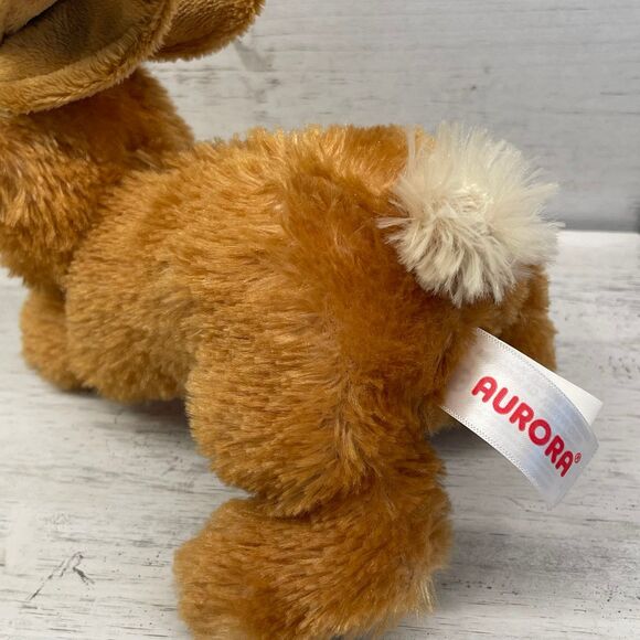 Cute Little Aurora World Stuffed Brown Bunny Rabbit Plush Toy - Picture 4 of 7